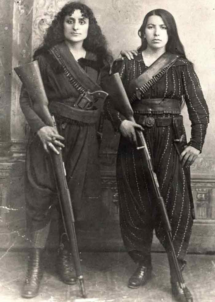 Aрмянские женщины - фидаины